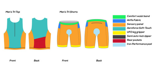 Zone3 - Men's Lava  Long Distance Top Zone3 - Men's Lava  Long Distance Top