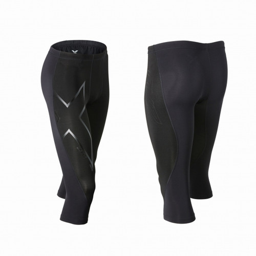 2XU - Elite Merino Thermal Compression 3/4 Tights - Men's - Black/ Nero