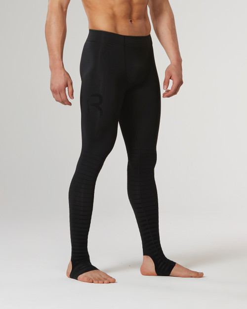  2XU Men's 3/4 Compression Tights, Black/Nero, Small