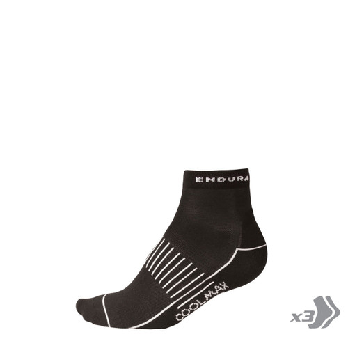 Endura - WMS COOLMAXå¨ RACE SOCK (TRIPLE PACK)