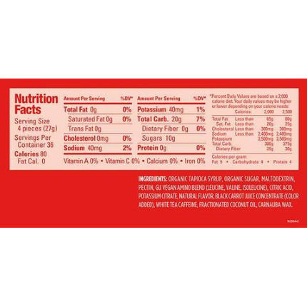 GU - Energy Chews Box (Box of 12)