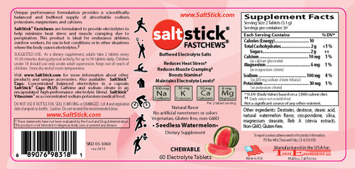 Salt Stick - Fast Chews (12 x 10 Tablets)