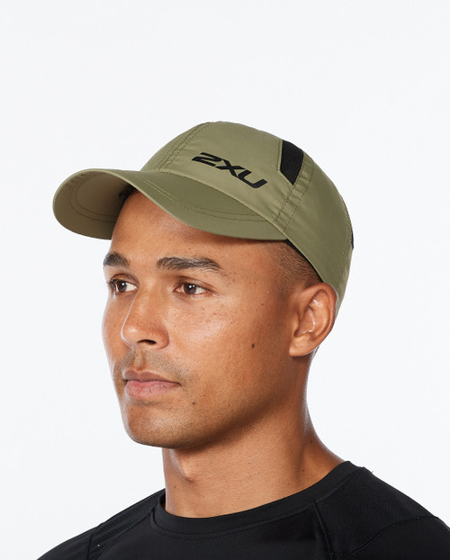 2XU - Unisex Run Cap - Alpine/Black - 2026