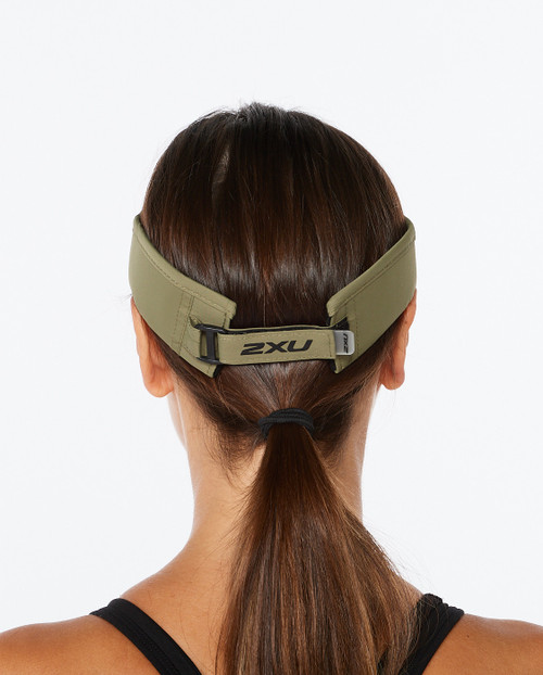 2XU - Unisex Run Visor - Alpine/Black - 2026