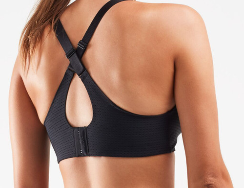 2XU - Women's Aero Medium Impact Bra - Black/Black - Spring/Winter - 2024 2XU - Women's Aero Medium Impact Bra - Black/Black - Spring/Winter - 2024