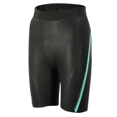 Zone3 - Women's Buoyancy Shorts - 'Originals': 5/3mm - Black/Mint - 2023