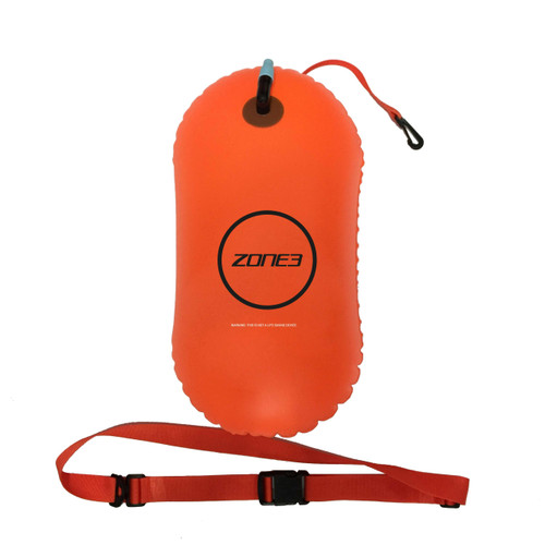 Zone3 - Swim Safety Buoy/Tow Float - Neon Orange