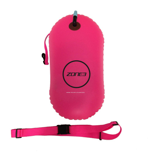 Zone3 - Swim Safety Buoy/Tow Float - Neon Pink - 2022