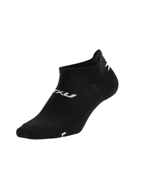 2XU - Unisex Ankle Socks , 3-Pack - Black/White - 2025 2XU - Unisex Ankle Socks , 3-Pack - Black/White - 2025