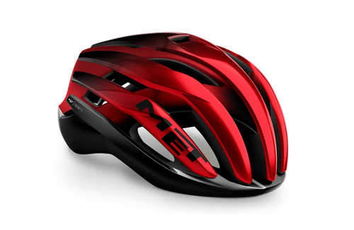 MET - My21 Trenta MIPS Road Cycling Helmet - Black/Red