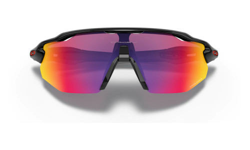 Oakley - Radar EV Advancer Sports Sunglasses - Polished Black Frame and Arms: Prizm Road Black Polarised Lenses