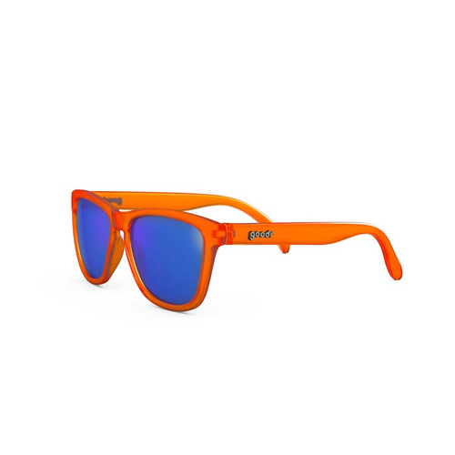 Goodr - The Originals - Donkey Goggles - Orange with Blue Lens