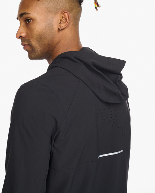 2XU - Aero Jacket - Men's - Black/Silver Reflective