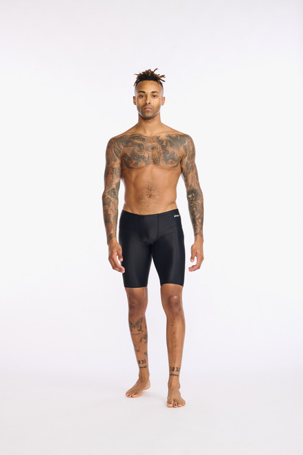 2XU - Propel Jammer - Men's - Black/White - 2025 2XU - Propel Jammer - Men's - Black/White - 2025