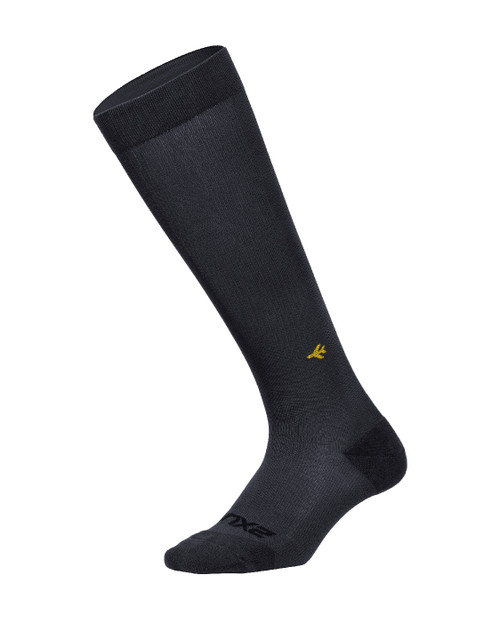 2XU - Flight Compression Socks Ultra Light - Unisex - Black/Black