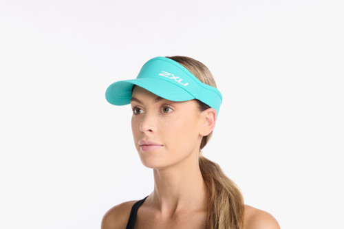 2XU - Run Visor - Unisex - Porcelain/White