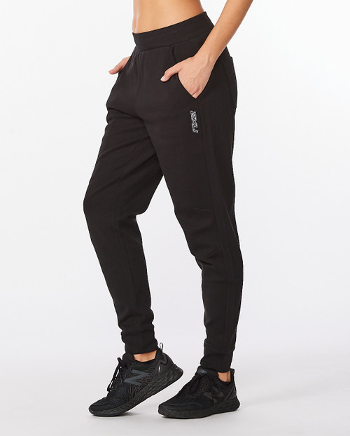 2XU - Commute Trackpant - Women's - Black/Turbulence 2XU - Commute Trackpant - Women's - Black/Turbulence