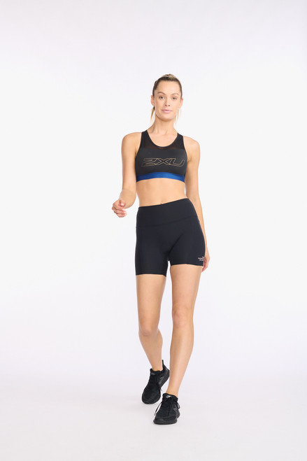 2XU - Aero Tri Crop - Women's - Black/White