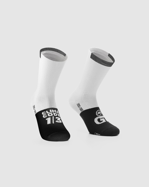 Assos - GT Socks C2 - Unisex - Holy White - 2022