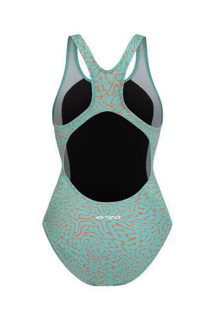 Orca - Core 1 Piece - Women's - Orange Diploria