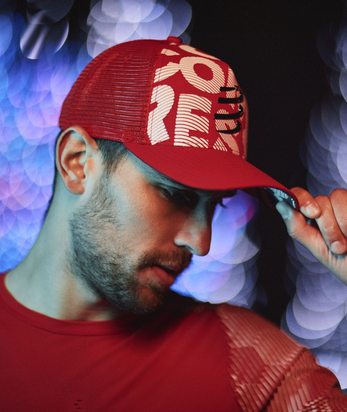 Compressport - Trucker Cap - Unisex - Red/White Compressport - Trucker Cap - Unisex - Red/White