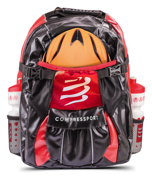 Compressport - GlobeRacer Bag - Unisex - Black/Red - 2025