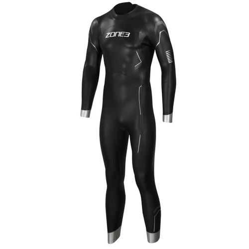 Zone3 - Men's Agile Wetsuit - Black/Silver/Gunmetal - 2024 - Ex-Rental 1 Hire