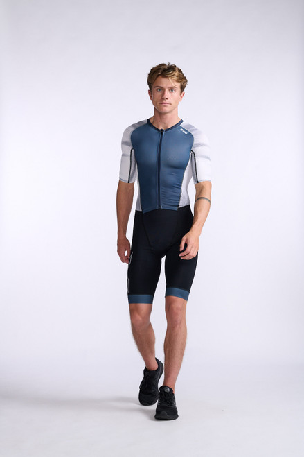 2XU AERO SLEEVED TRISUIT ブラック/ホワイト M Aero Sleeved Trisuit – 2XU