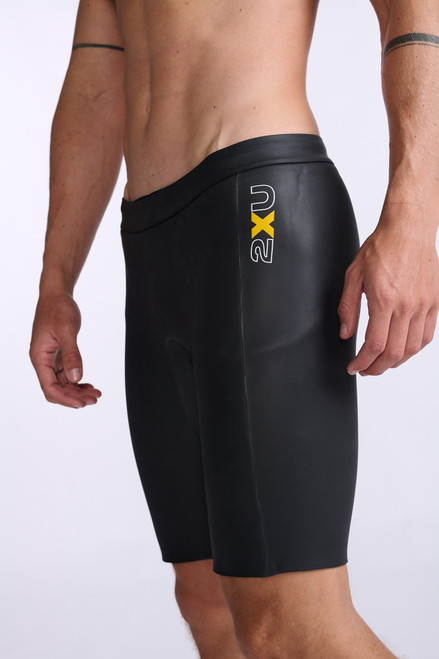 2XU - Propel Buoyancy Short - Unisex - Black/Ambition - 2025