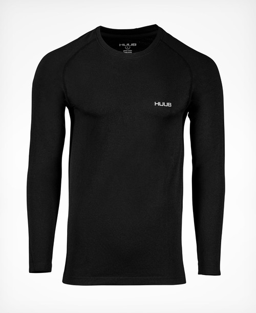 HUUB - Seamfree Long Sleeve Top - Men's - Black - 2024