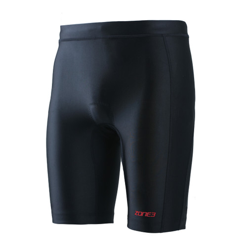 ZONE3 - Activate Triathlon Shorts - Men's - Black/Red - 2025 ZONE3 - Activate Triathlon Shorts - Men's - Black/Red - 2025