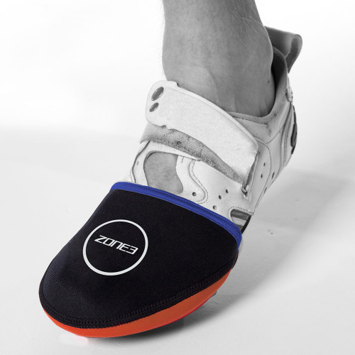 ZONE3 - Neoprene Toe Caps - Unisex - Black/Orange ZONE3 - Neoprene Toe Caps - Unisex - Black/Orange