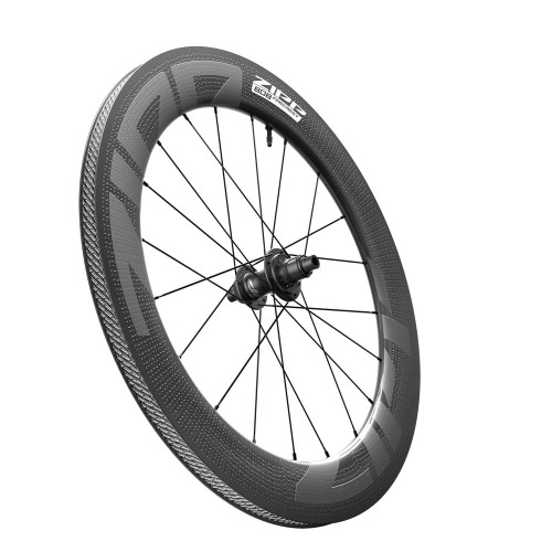 Zipp - Zipp Wheel - 808 Firecrest Carbon Tubeless Disc Brake Center Locking 700C Rear 20Spokes Sram 10/11Sp 12X142Mm Standard Graphic B1