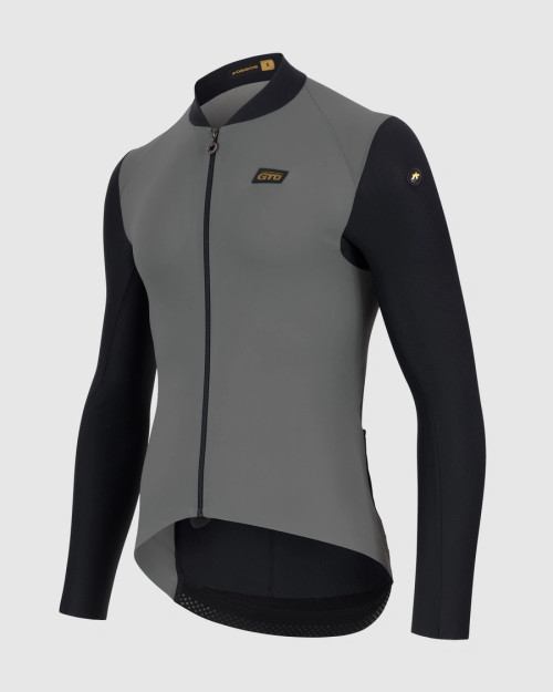 Assos - Mille GTO Long Sleeve Jersey C2 - Men's - Rock Grey - 2025 Assos - Mille GTO Long Sleeve Jersey C2 - Men's - Rock Grey - 2025