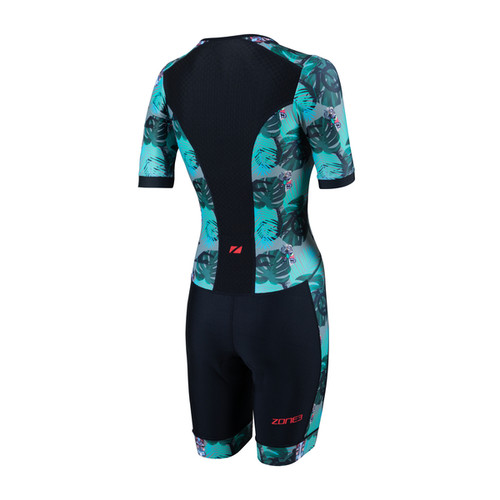 Short Sleeve Tri Suit and the swim - FM Sports