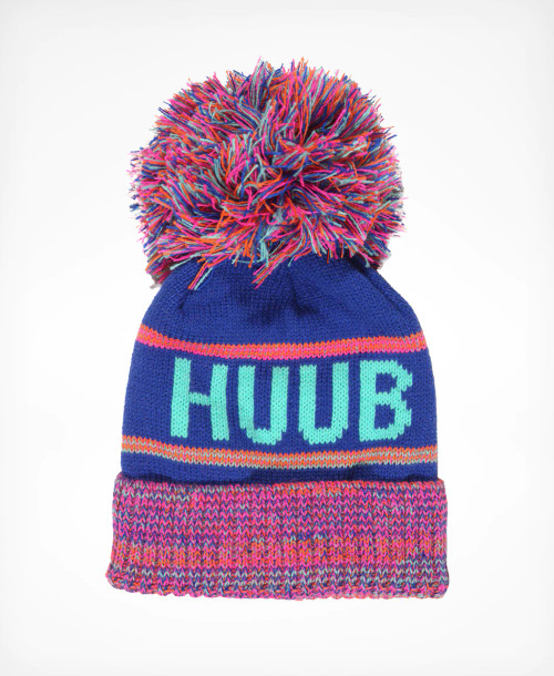 HUUB - Bobble Hat - Navy Multi - 2024