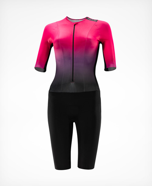 HUUB - Collective Trisuit - Women's - Black/Rose Fade - 2024