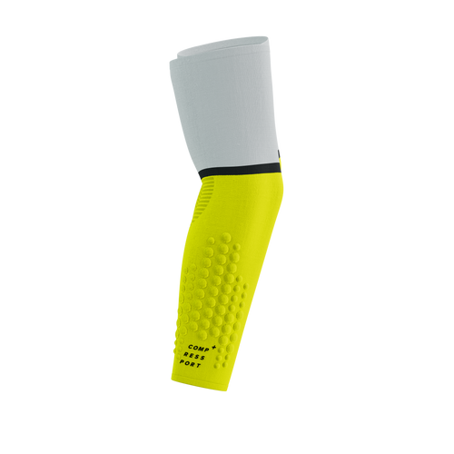 Compressport - ArmForce Ultralight - White/Safety Yellow Compressport - ArmForce Ultralight - White/Safety Yellow