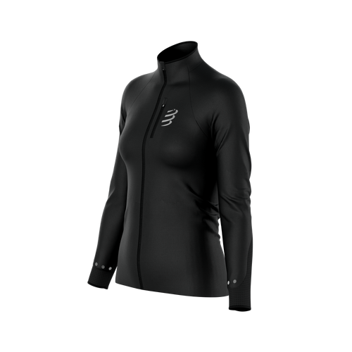 Compressport - Hurricane Windproof Jacket - Women's - Black - 2024