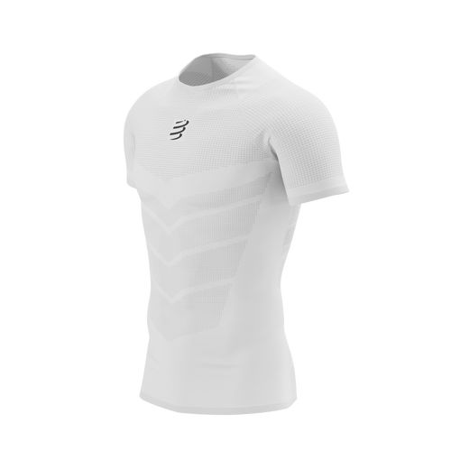 Compressport - On/Off Short Sleeve Tshirt - Men's - White - 2024