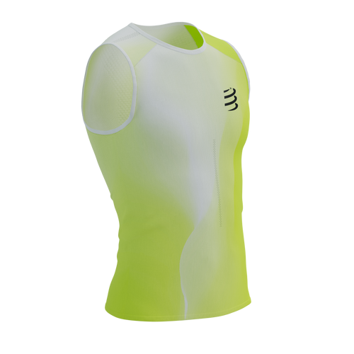 Compressport - Performance Tank - Men's - Safety Yellow/White/Black