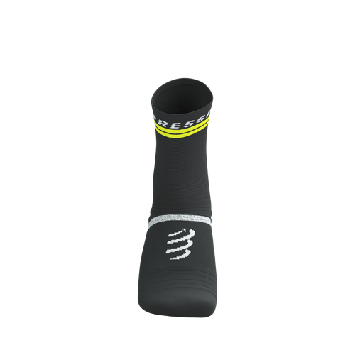 Compressport - Pro Marathon Socks V2.0 - Black/Safety Yellow/Neon Pink Compressport - Pro Marathon Socks V2.0 - Black/Safety Yellow/Neon Pink