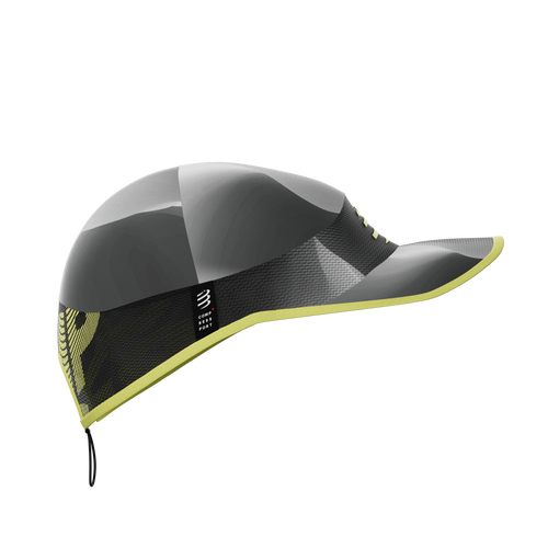 Compressport - Pro Racing Cap - Black/White/Safety Yellow Compressport - Pro Racing Cap - Black/White/Safety Yellow