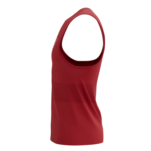 Compressport - Pro Racing Singlet - Men's - Samba/Red Reflective