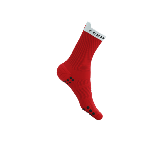 Compressport - Pro Racing Socks v4.0 Run High - Core Red/White/Black