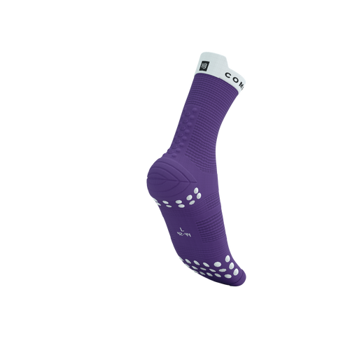 Compressport - Pro Racing Socks v4.0 Run High - Royal Lilac/White
