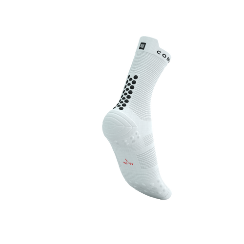 Compressport - Pro Racing Socks v4.0 Run High - White/Black/Core Red - 2025