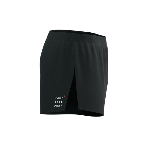 Compressport - Racing Split Short - Men's - Black - 2025 Compressport - Racing Split Short - Men's - Black - 2025