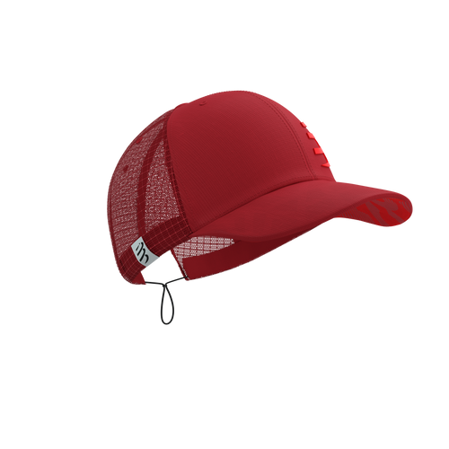 Compressport - Racing Trucker Cap - Unisex - Samba/Core Red Compressport - Racing Trucker Cap - Unisex - Samba/Core Red
