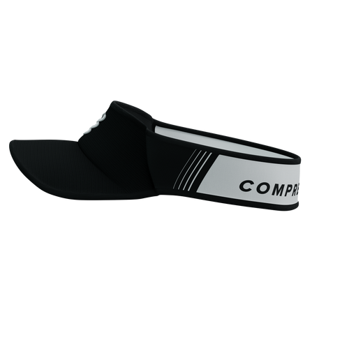 Compressport - Visor Ultralight - Unisex - Black/White - 2025 Compressport - Visor Ultralight - Unisex - Black/White - 2025